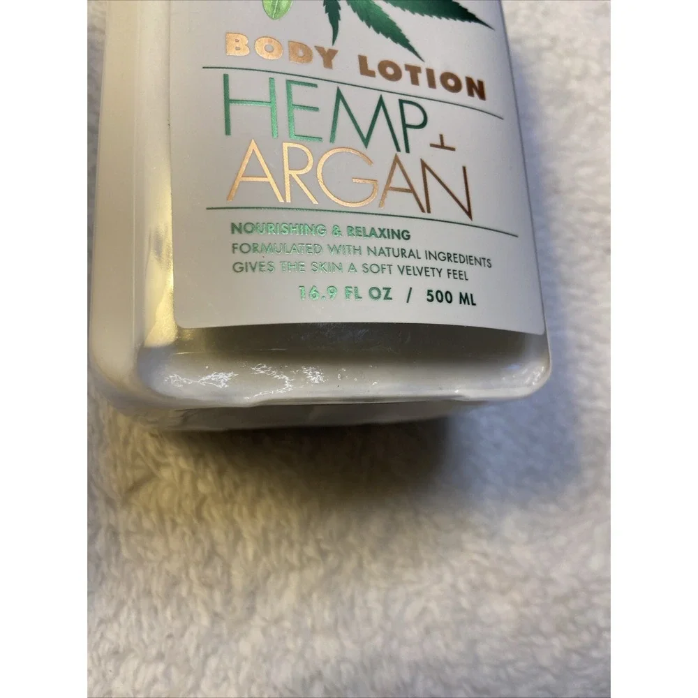 Natural Therapy Hemp & Coconut Body Lotion 16.9 Fl Oz 500mL Made In Israel NIP
